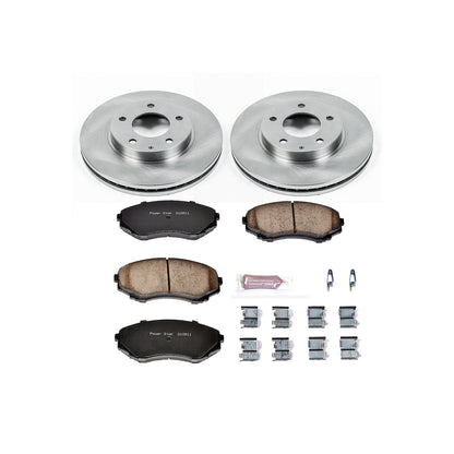 PowerStop 00-06 Mazda MPV Front Autospecialty Brake Kit (KOE1184)