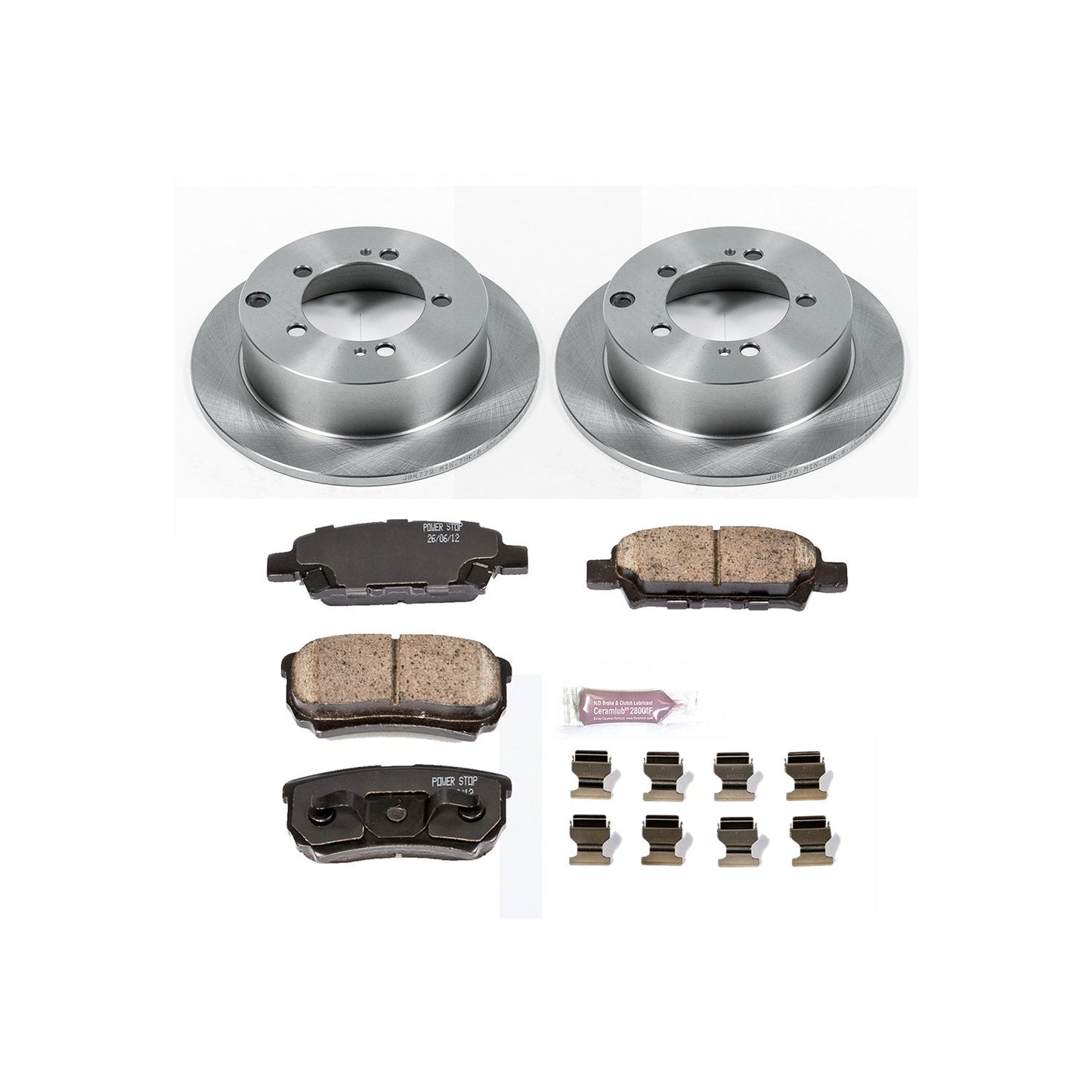 PowerStop 04-06 Mitsubishi Lancer Rear Autospecialty Brake Kit (KOE1202)