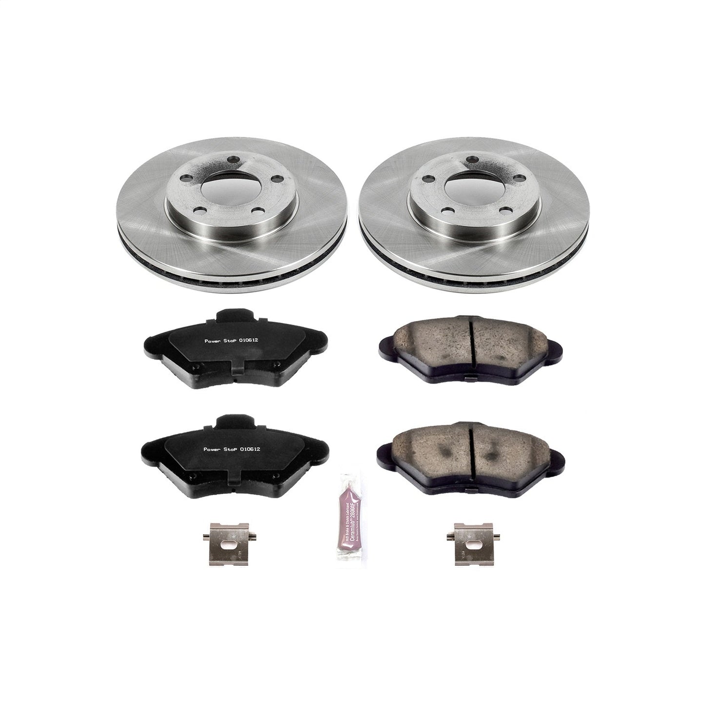 PowerStop 94-98 Ford Mustang Front Autospecialty Brake Kit (KOE1299)