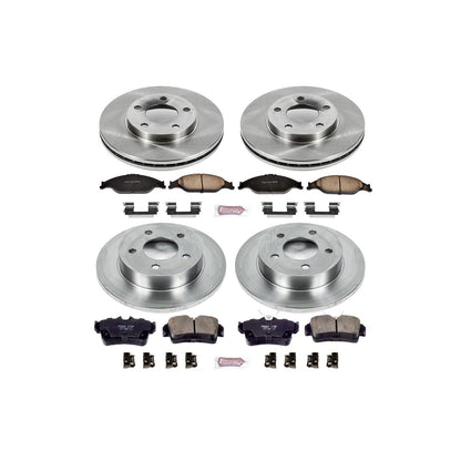 PowerStop 99-04 Ford Mustang Front & Rear Autospecialty Brake Kit (KOE1302)