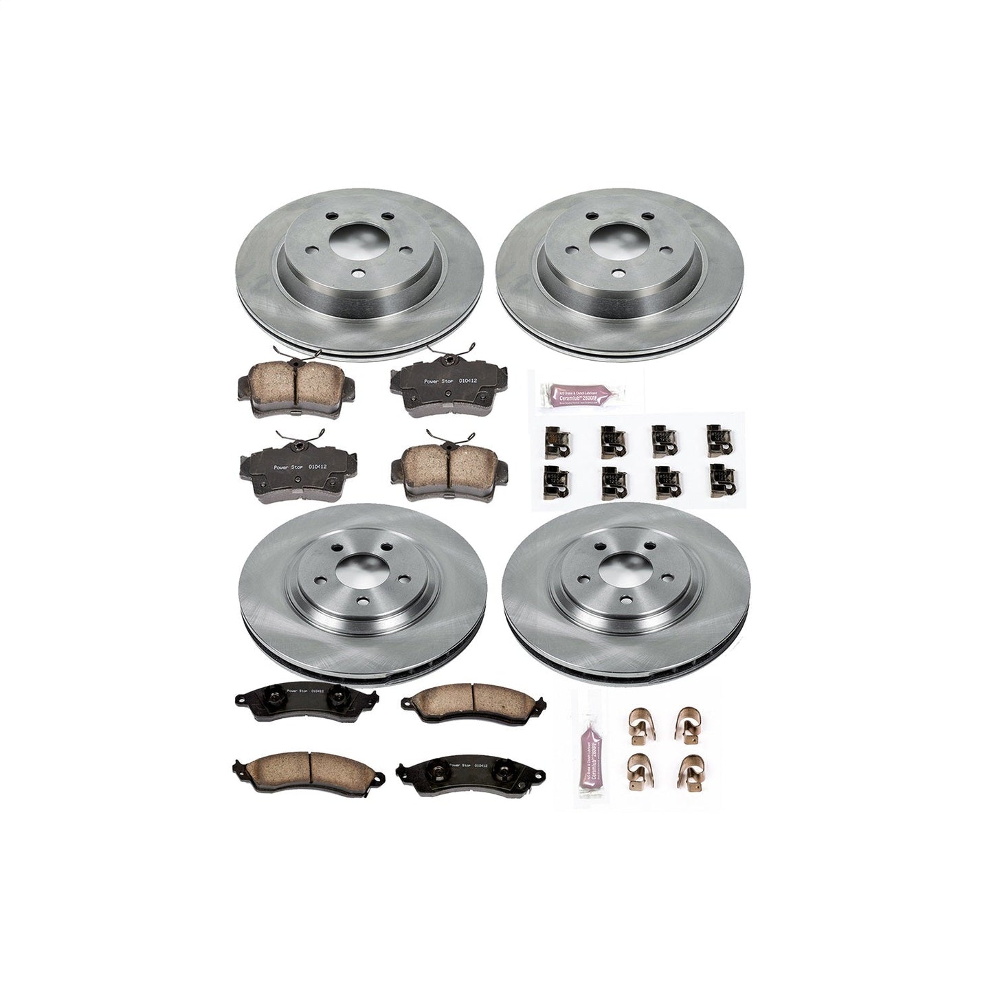 PowerStop 94-99 Ford Mustang Front & Rear Autospecialty Brake Kit (KOE1305)
