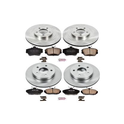 PowerStop 96-97 Ford Thunderbird Front & Rear Autospecialty Brake Kit (KOE1319)