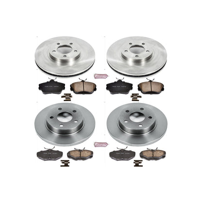 PowerStop 96-99 Ford Taurus Front & Rear Autospecialty Brake Kit (KOE1320)