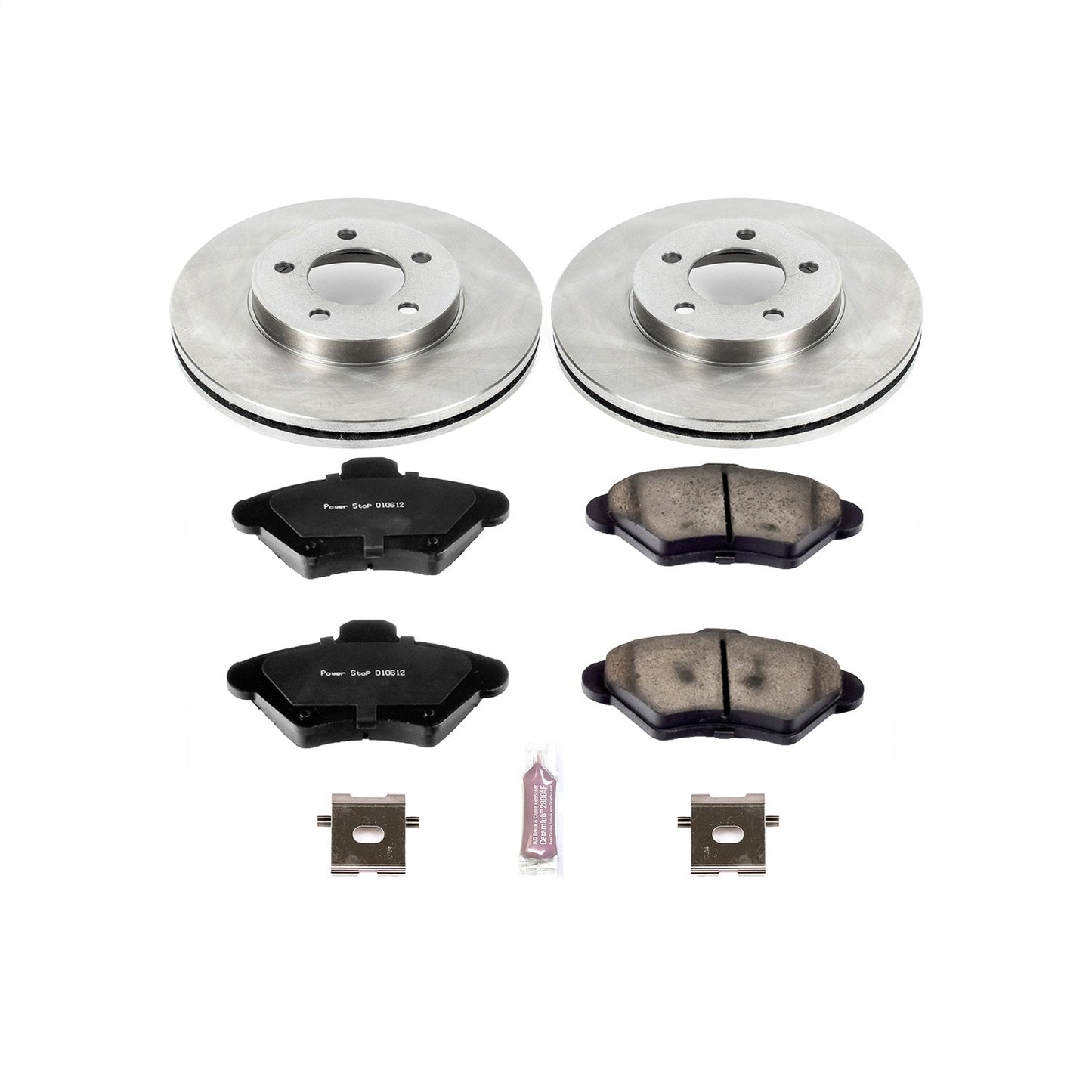 PowerStop 93-97 Ford Thunderbird Front Autospecialty Brake Kit (KOE1325)