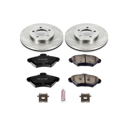 PowerStop 93-97 Ford Thunderbird Front Autospecialty Brake Kit (KOE1325)