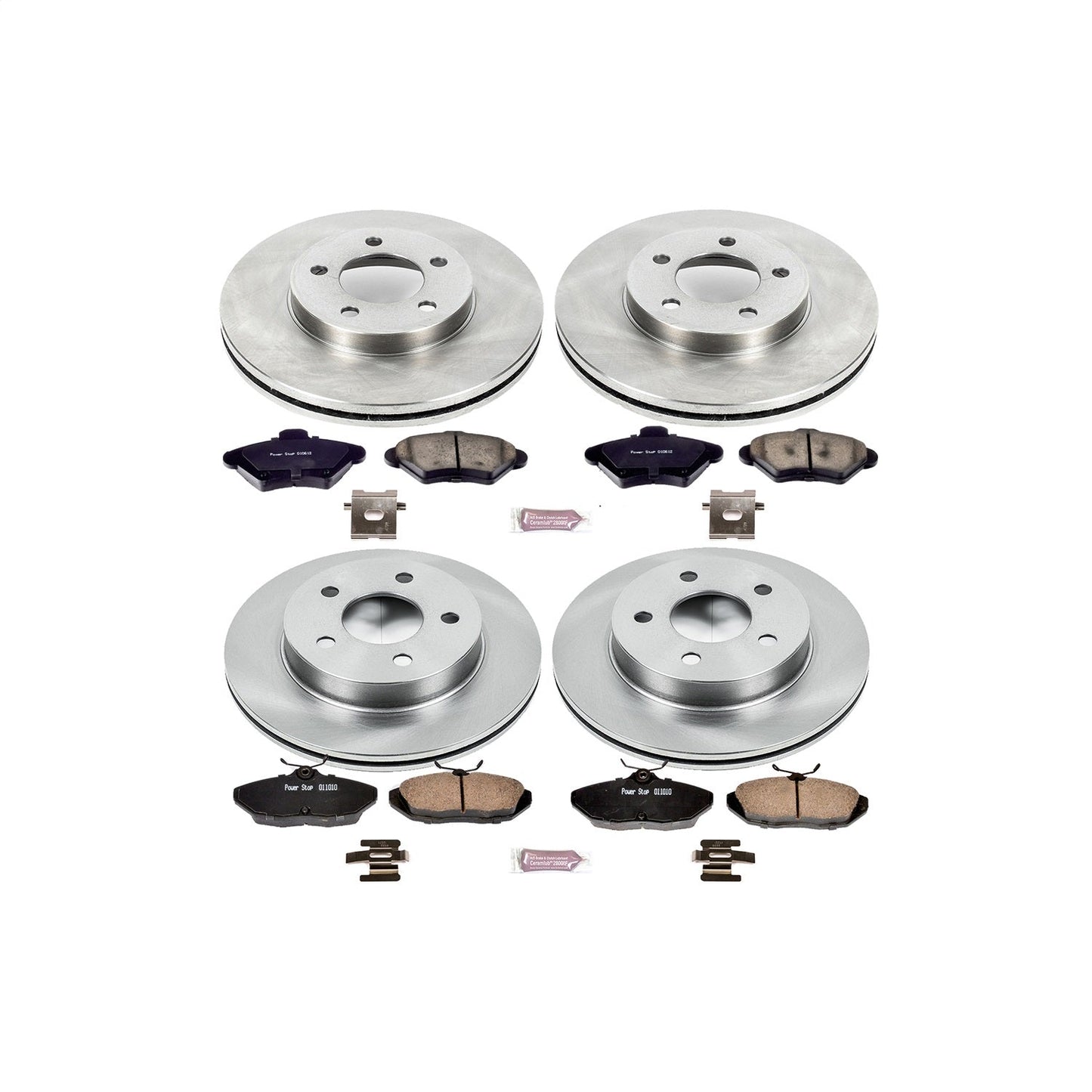 PowerStop 93-97 Ford Thunderbird Front & Rear Autospecialty Brake Kit (KOE1326)