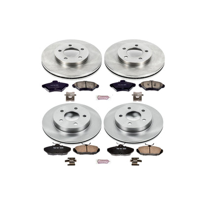 PowerStop 93-97 Ford Thunderbird Front & Rear Autospecialty Brake Kit (KOE1326)