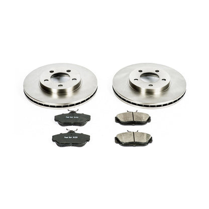 PowerStop 94-00 Ford Taurus Front Autospecialty Brake Kit (KOE1327)