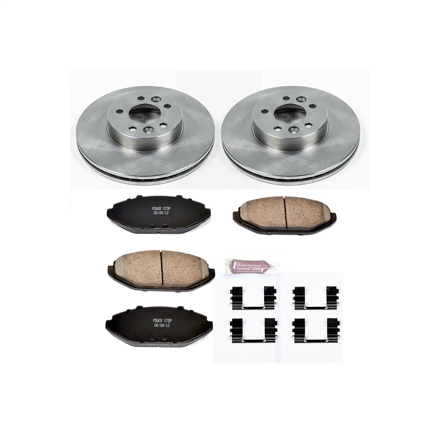 PowerStop 98-02 Ford Crown Victoria Front Autospecialty Brake Kit (KOE1335)