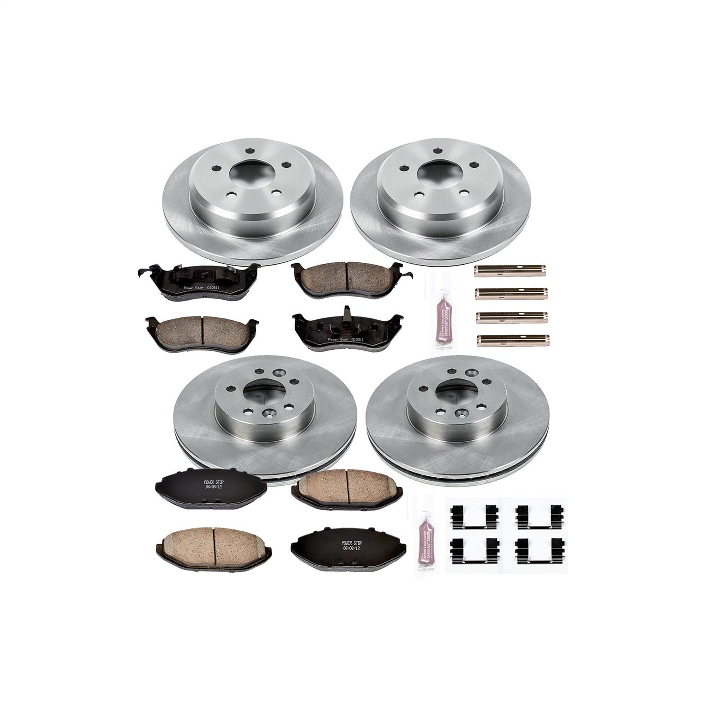 PowerStop 98-02 Ford Crown Victoria Front & Rear Autospecialty Brake Kit (KOE1336)