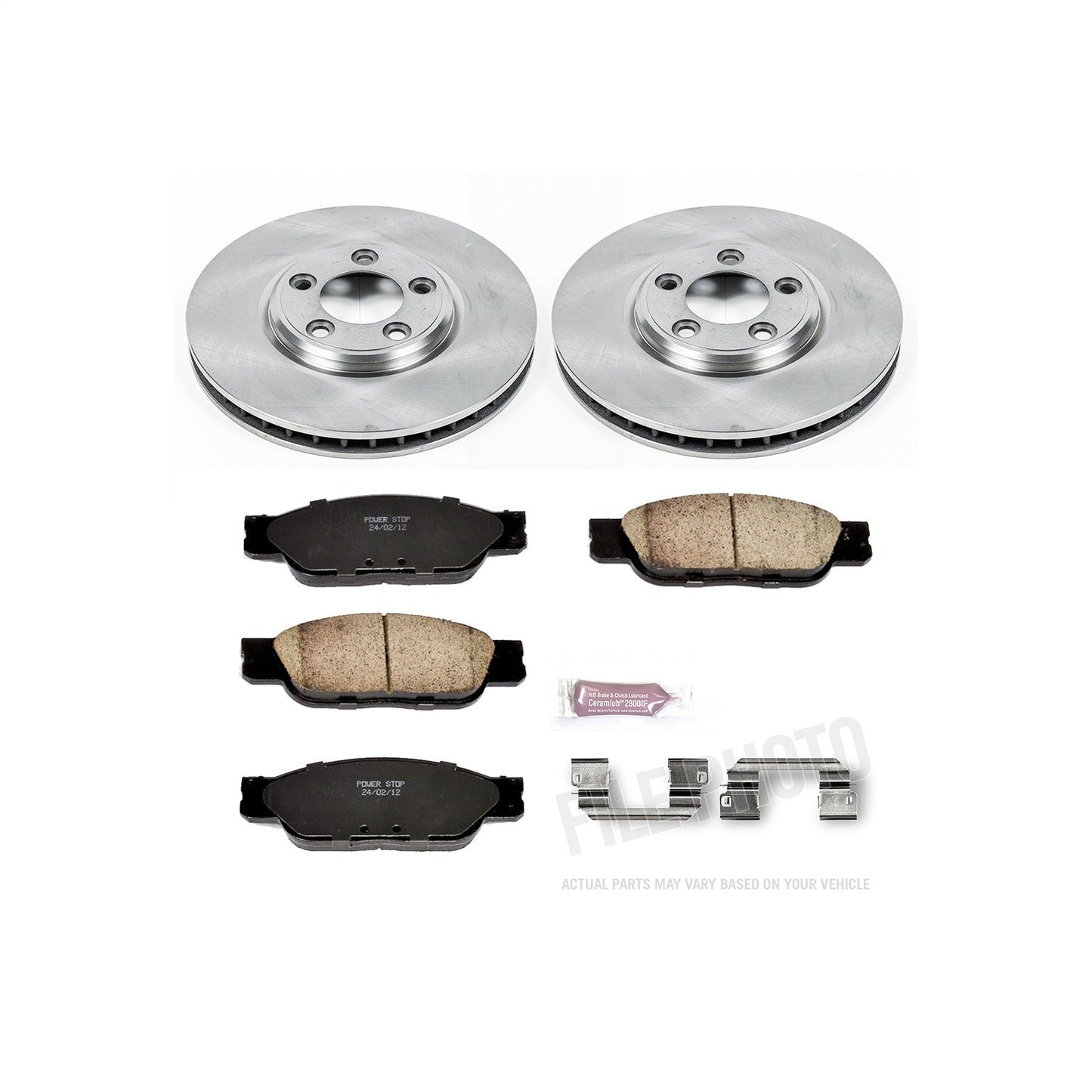 PowerStop 02-05 Ford Thunderbird Front Autospecialty Brake Kit (KOE1351)