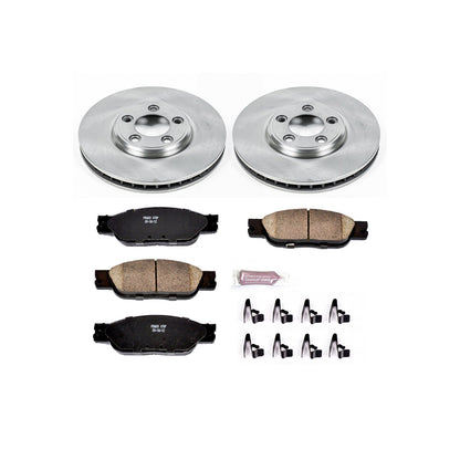 PowerStop 03-04 Jaguar S-Type Front Autospecialty Brake Kit (KOE1353)