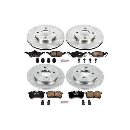 PowerStop 01-04 Ford Focus Front & Rear Autospecialty Brake Kit (KOE1359)