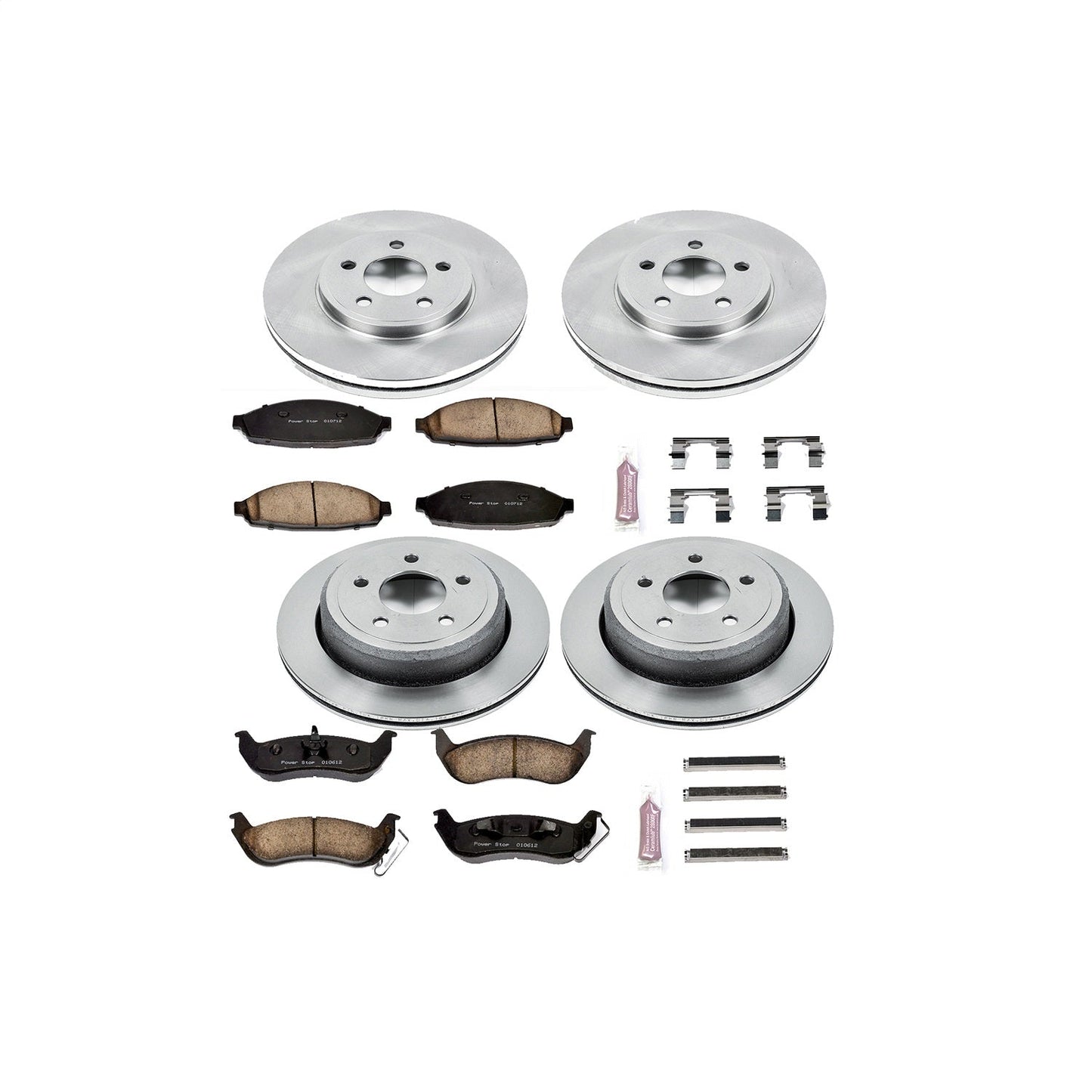 PowerStop 03-11 Ford Crown Victoria Front & Rear Autospecialty Brake Kit (KOE1365)
