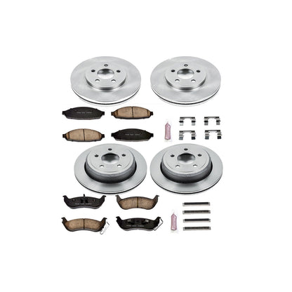 PowerStop 03-11 Ford Crown Victoria Front & Rear Autospecialty Brake Kit (KOE1365)
