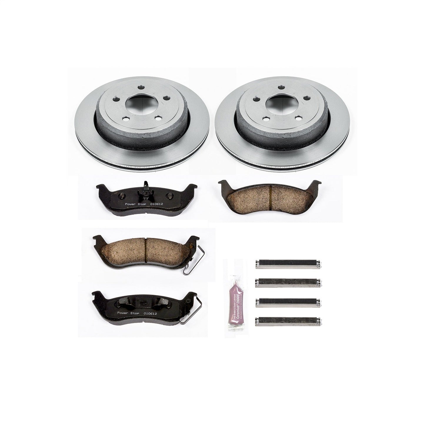 PowerStop 03-11 Ford Crown Victoria Rear Autospecialty Brake Kit (KOE1368)
