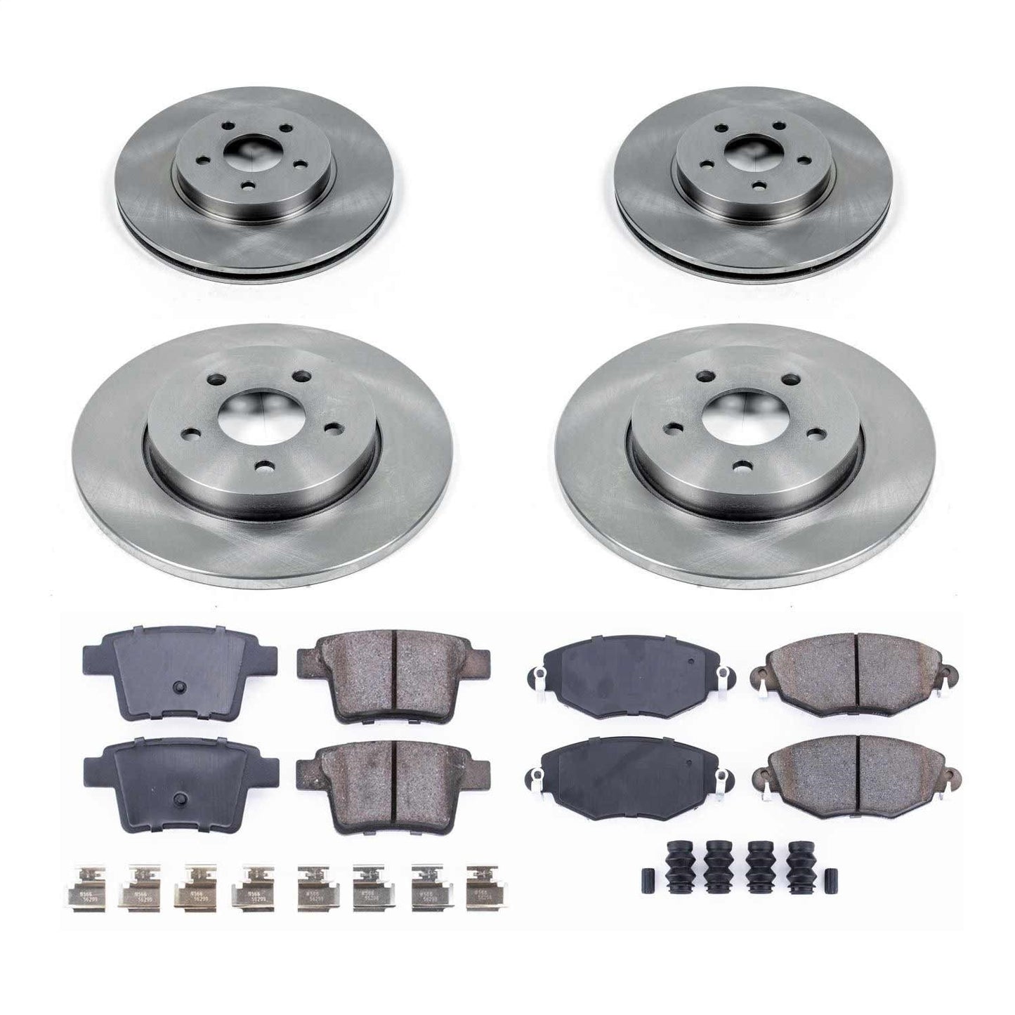 PowerStop 05-08 Jaguar X-Type Front & Rear Autospecialty Brake Kit (KOE1374)
