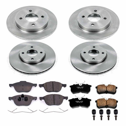 PowerStop 05-07 Ford Focus Front & Rear Autospecialty Brake Kit (KOE1378)