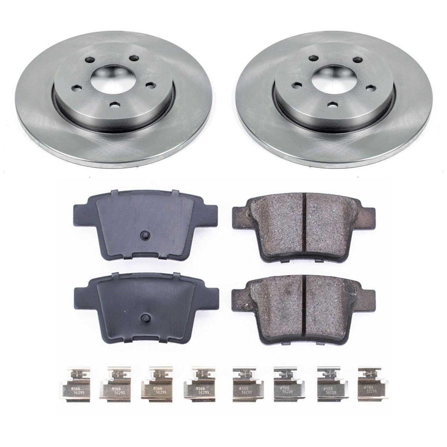 PowerStop 05-08 Jaguar X-Type Rear Autospecialty Brake Kit (KOE1379)