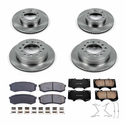 PowerStop 03-09 Toyota 4Runner Front & Rear Autospecialty Brake Kit (KOE138)