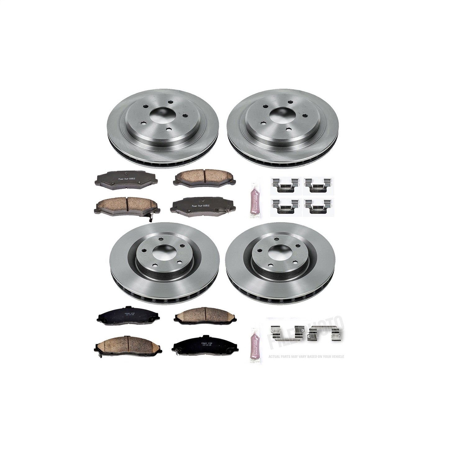 PowerStop 05-07 Cadillac XLR Front & Rear Autospecialty Brake Kit (KOE1418)