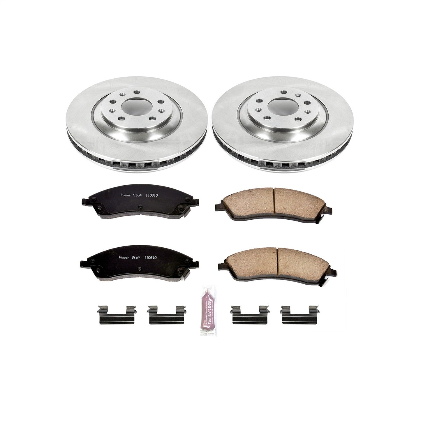 PowerStop 06-07 Cadillac CTS Front Autospecialty Brake Kit (KOE1429)