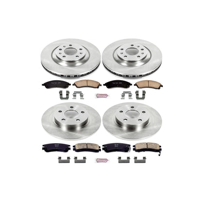 PowerStop 04-05 Pontiac Bonneville Front & Rear Autospecialty Brake Kit (KOE1431)