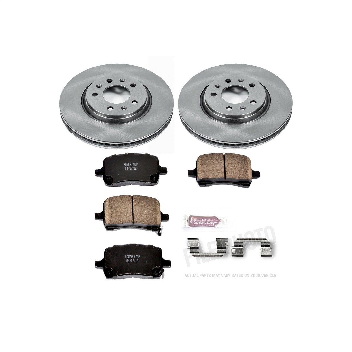 PowerStop 06-09 Pontiac Solstice Front Autospecialty Brake Kit (KOE1433)