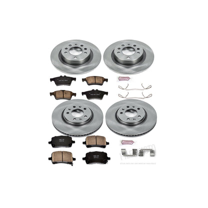 PowerStop 06-09 Pontiac Solstice Front & Rear Autospecialty Brake Kit (KOE1434)