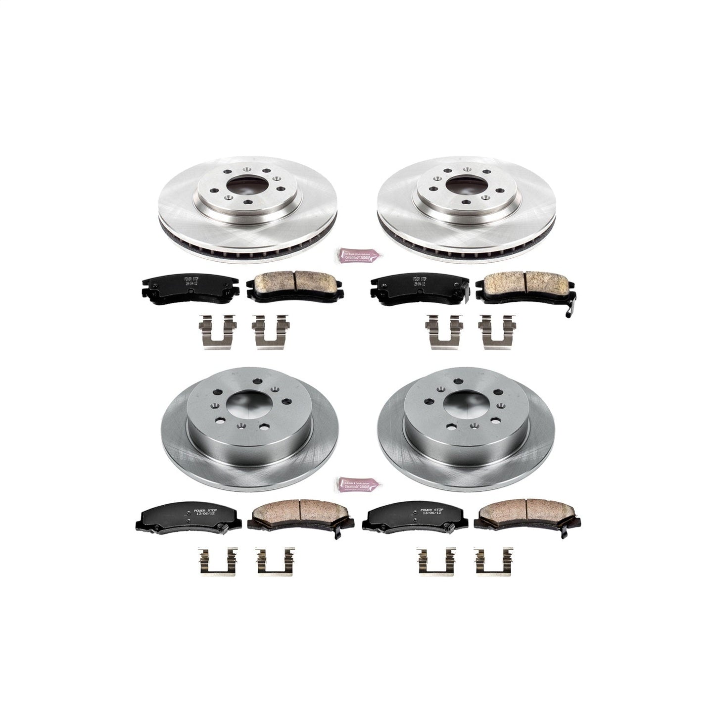 PowerStop 06-10 Chevrolet Impala Front & Rear Autospecialty Brake Kit (KOE1438)