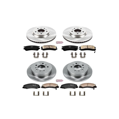 PowerStop 06-10 Chevrolet Impala Front & Rear Autospecialty Brake Kit (KOE1438)