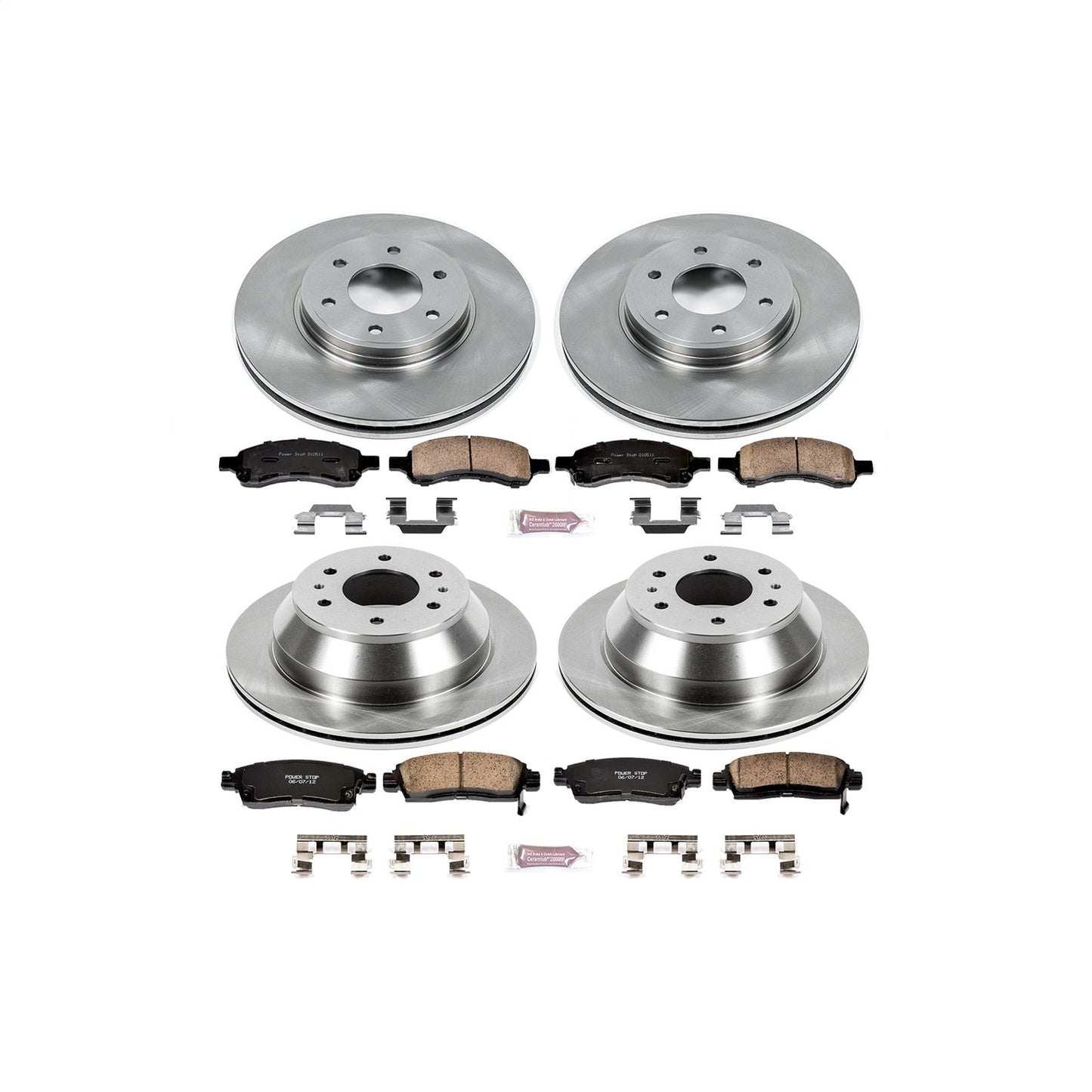 PowerStop 06-09 Chevrolet Trailblazer Front & Rear Autospecialty Brake Kit (KOE1454)
