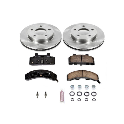 PowerStop 83-96 Buick Century Front Autospecialty Brake Kit (KOE1487)