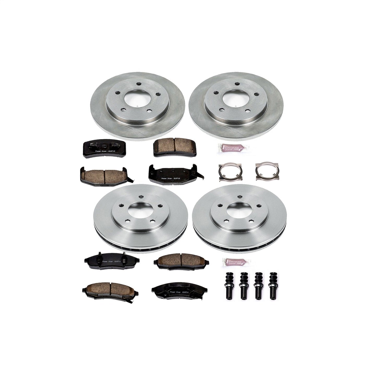 PowerStop 88-93 Buick Regal Front & Rear Autospecialty Brake Kit (KOE1499)