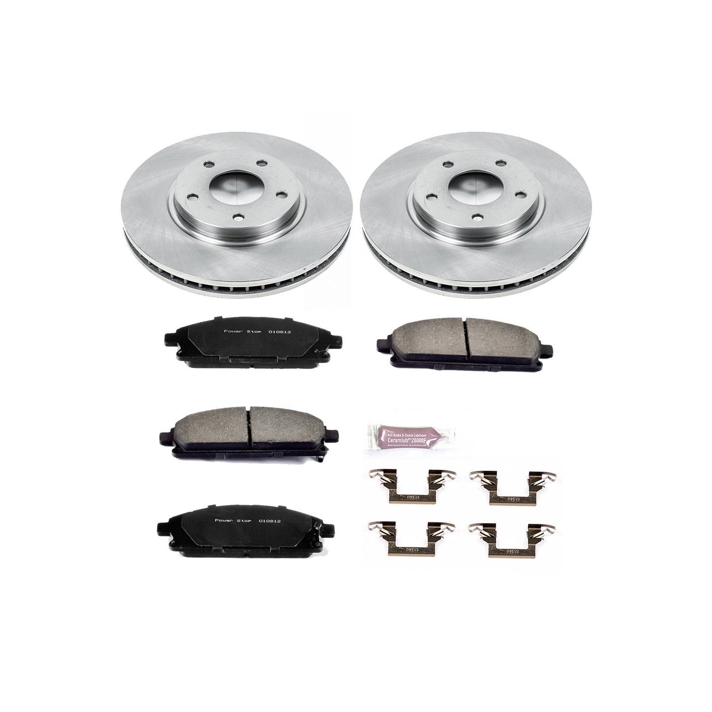 PowerStop 04-09 Nissan Quest Front Autospecialty Brake Kit (KOE150)