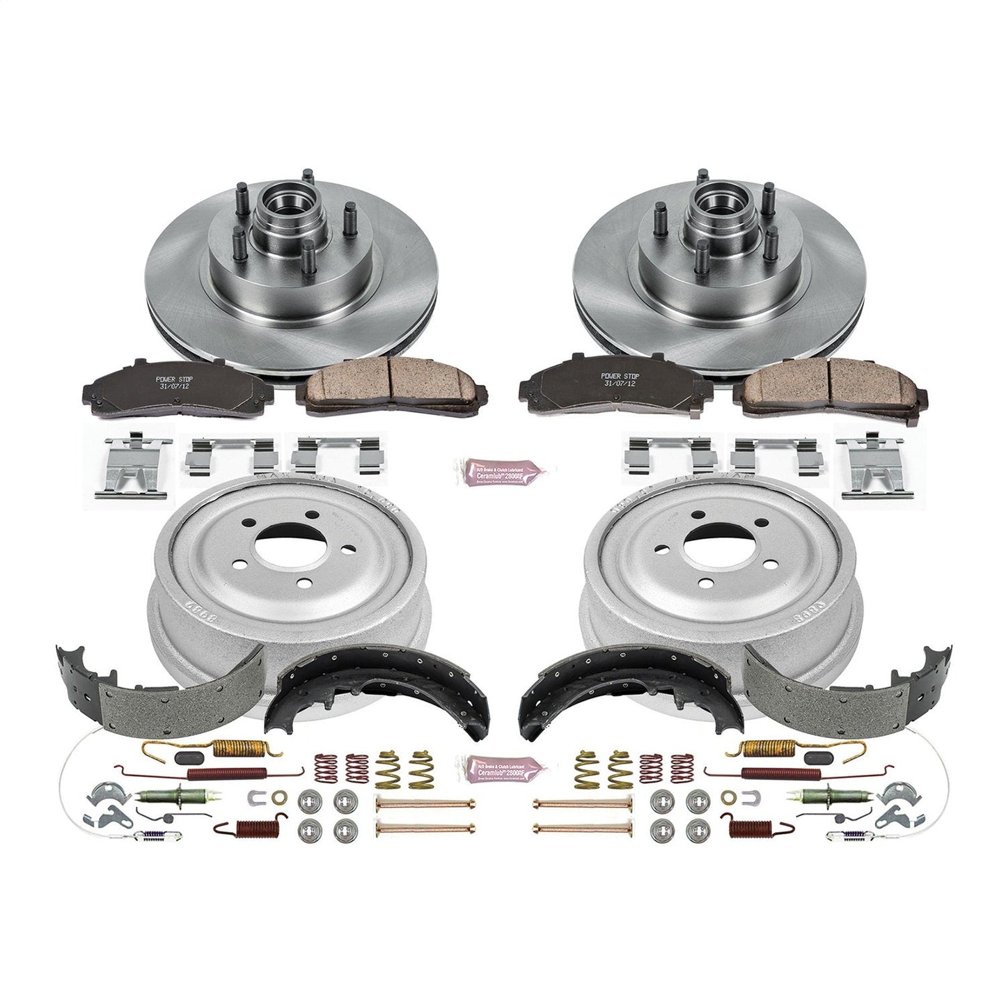 PowerStop 98-02 Ford Ranger EV Front & Rear Autospecialty Brake Kit (KOE15006DK)