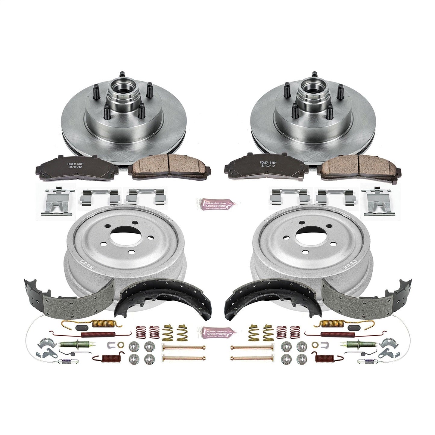 PowerStop 98-02 Ford Ranger RWD Front & Rear Autospecialty Brake Kit (KOE15007DK)