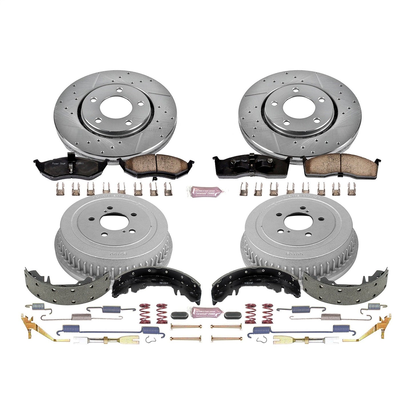 PowerStop 2000 Chrysler Grand Voyager Front & Rear Autospecialty Brake Kit (KOE15011DK)