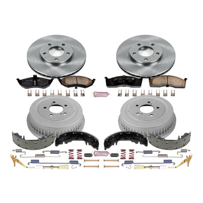 PowerStop 1996 Chrysler Town & Country Front & Rear Autospecialty Brake Kit (KOE15012DK)