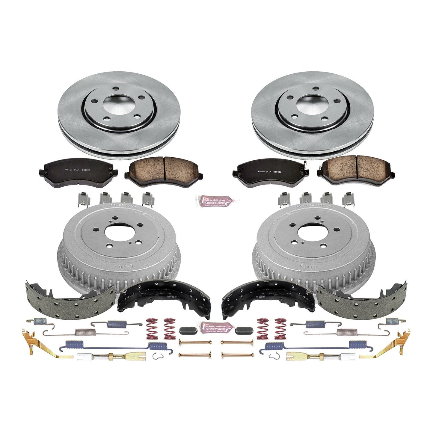 PowerStop 01-03 Chrysler Voyager Front & Rear Autospecialty Brake Kit (KOE15013DK)