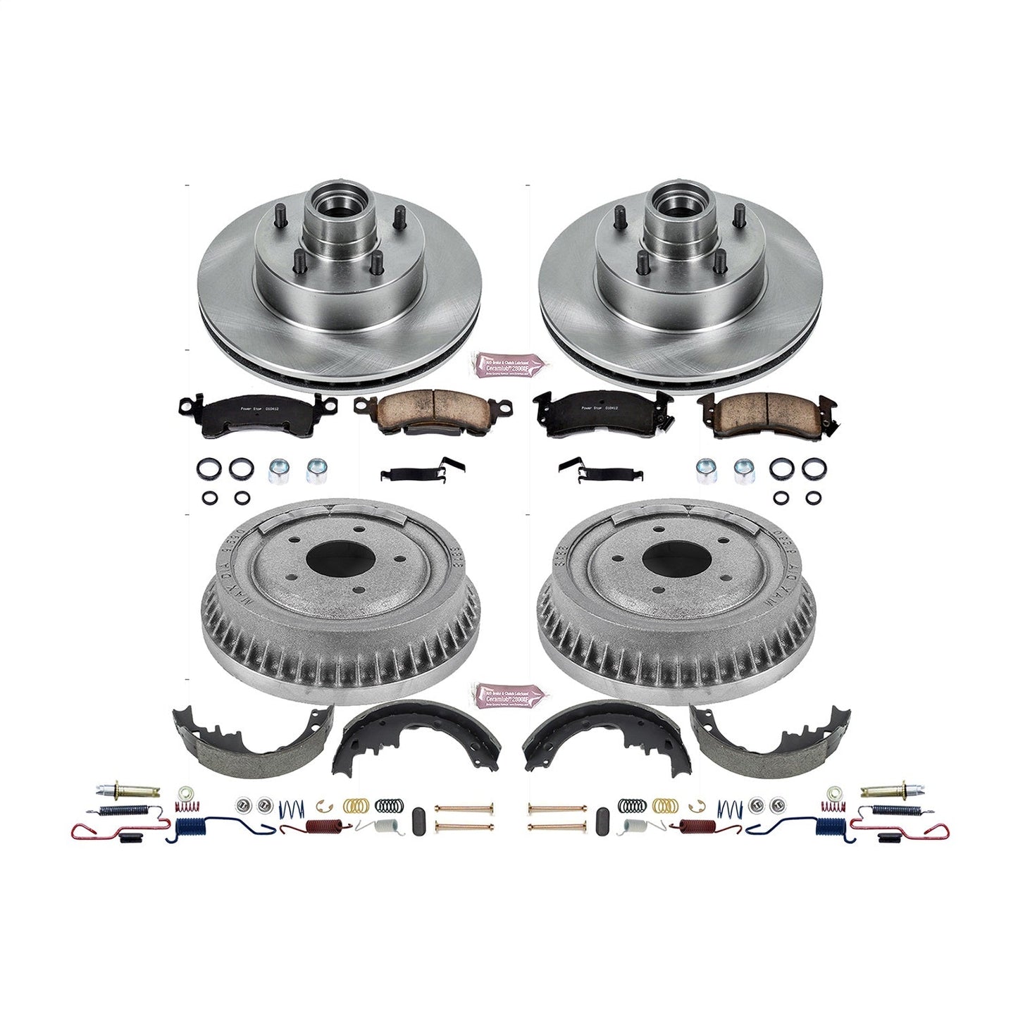 PowerStop 1975 Buick Apollo Front & Rear Autospecialty Brake Kit (KOE15019DK)
