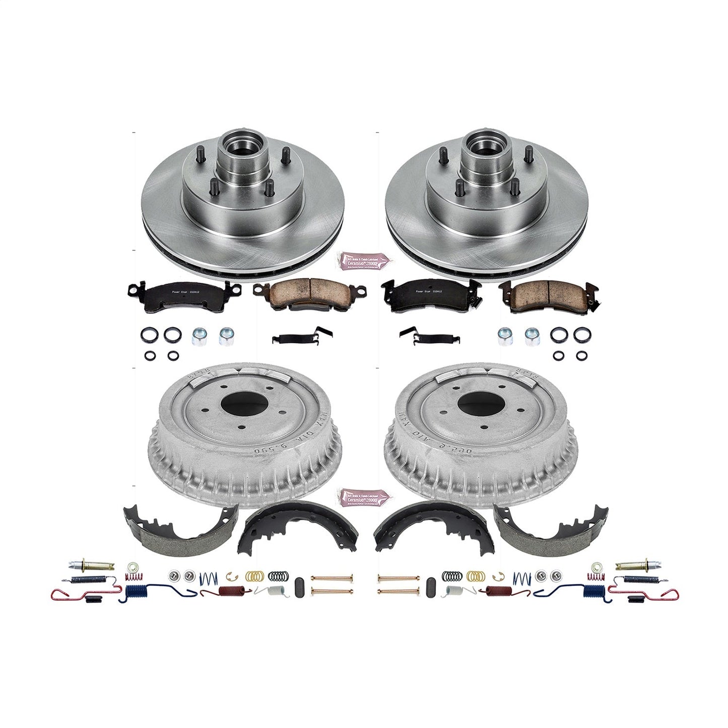 PowerStop 1975 Buick Skylark Front & Rear Autospecialty Brake Kit (KOE15023DK)