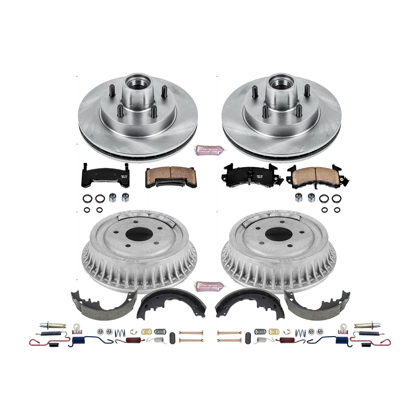 PowerStop 87-91 Chevrolet LLV Front & Rear Autospecialty Brake Kit (KOE15026DK)