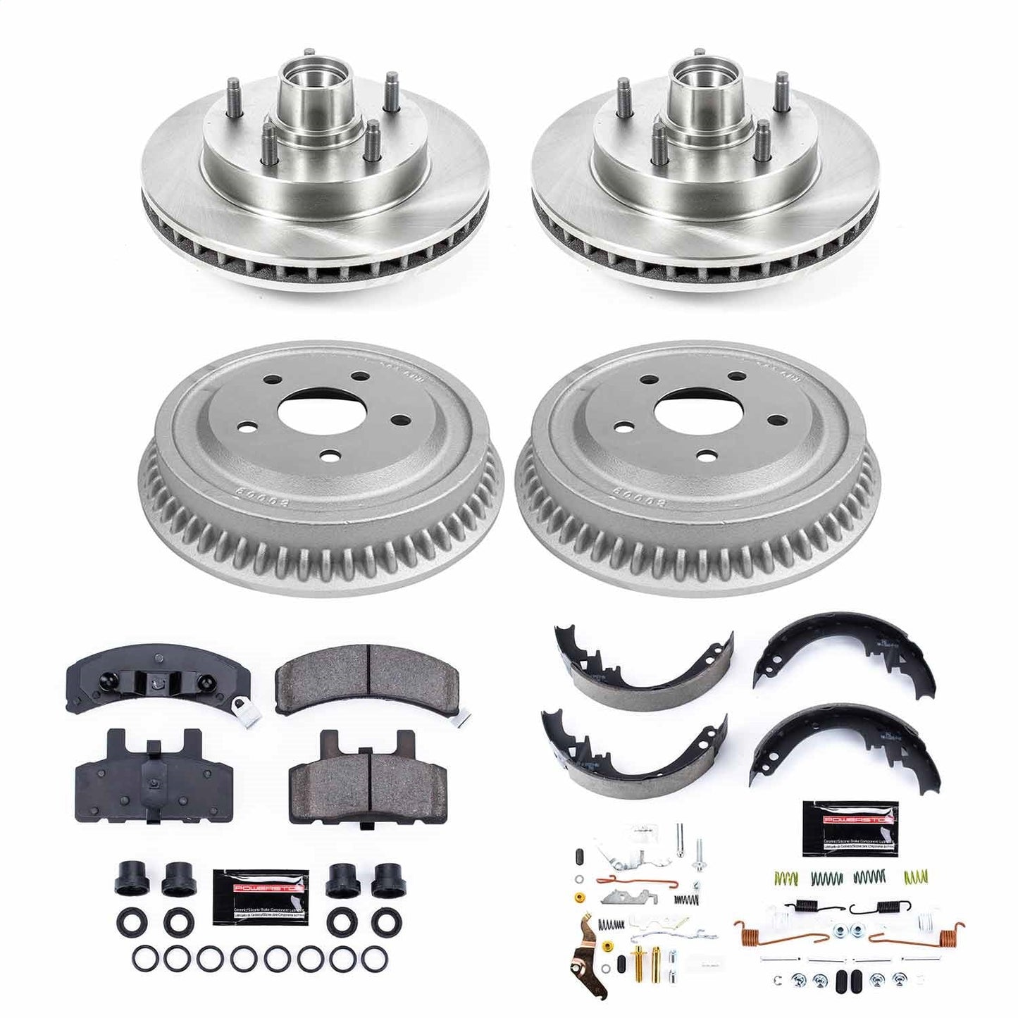 PowerStop 94-99 Dodge Ram 1500 Front & Rear Autospecialty Brake Kit (KOE15032DK)