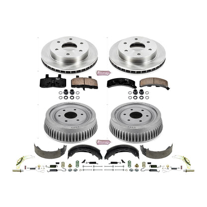 PowerStop 99-00 Cadillac Escalade Front & Rear Autospecialty Brake Kit (KOE15035DK)