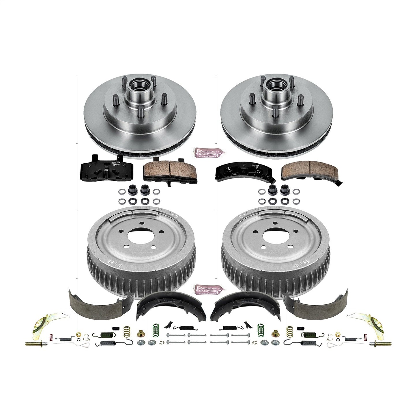 PowerStop 96-02 Chevrolet Express Van 1500 Front & Rear Autospecialty Brake Kit (KOE15036DK)