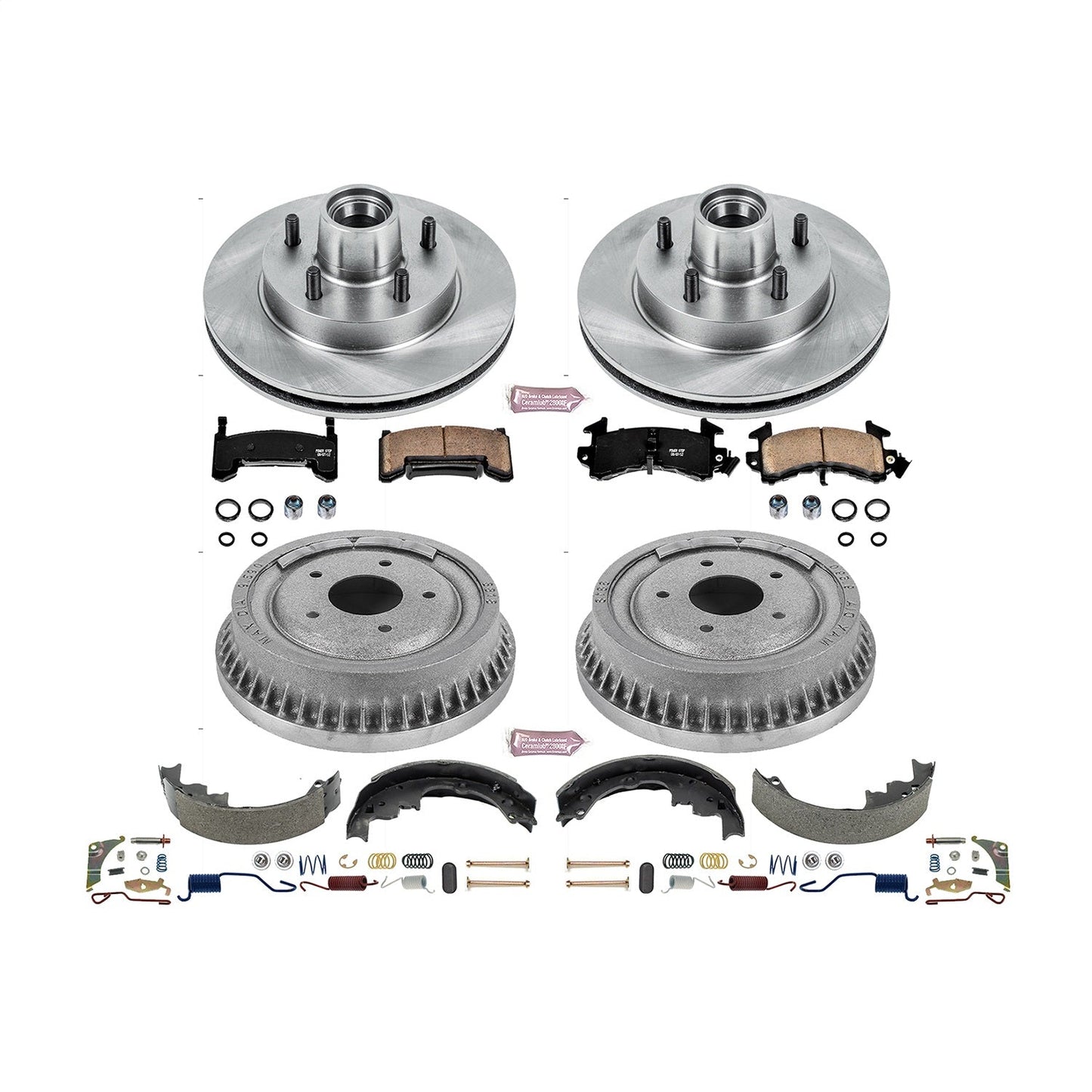 PowerStop 1984 Buick Regal Front & Rear Autospecialty Brake Kit (KOE15043DK)