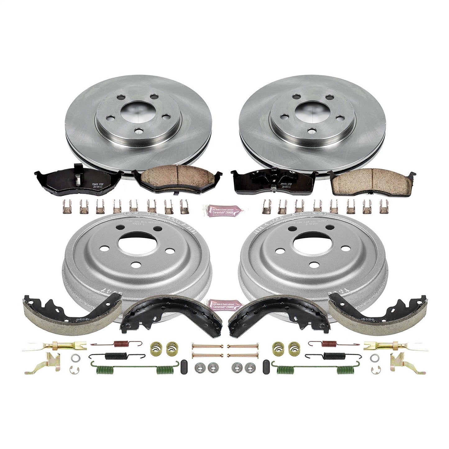 PowerStop 00-05 Dodge Neon Front & Rear Autospecialty Brake Kit (KOE15058DK)