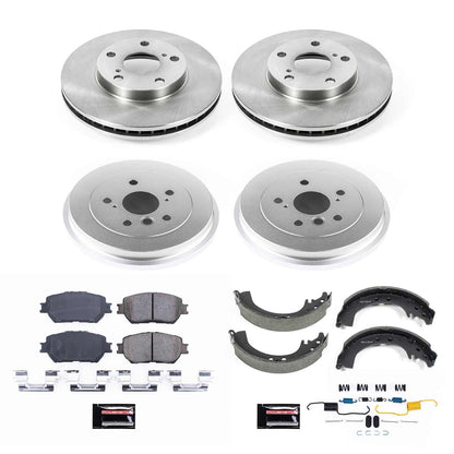 PowerStop 02-04 Toyota Camry Front & Rear Autospecialty Brake Kit (KOE15061DK)