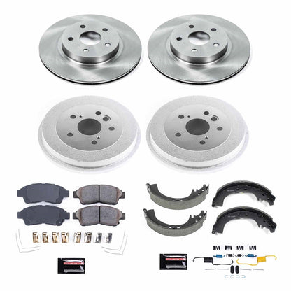 PowerStop 96-00 Toyota RAV4 Front & Rear Autospecialty Brake Kit (KOE15062DK)